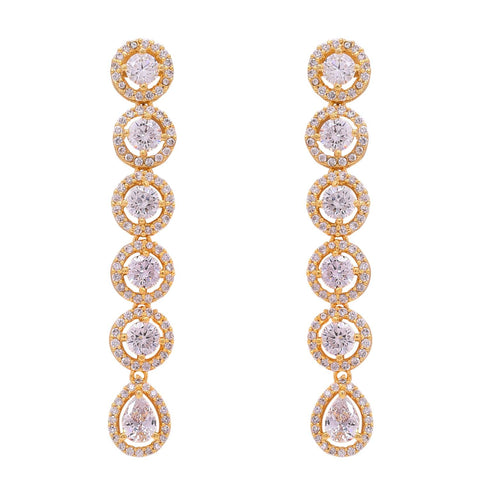 Sophisticated Handmade CZ Necklace Set Jewelry for Women - Luxe Look for Day or Night