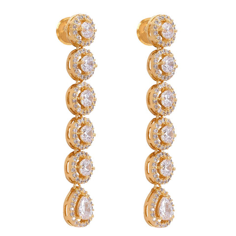 Sophisticated Handmade CZ Necklace Set Jewelry for Women - Luxe Look for Day or Night