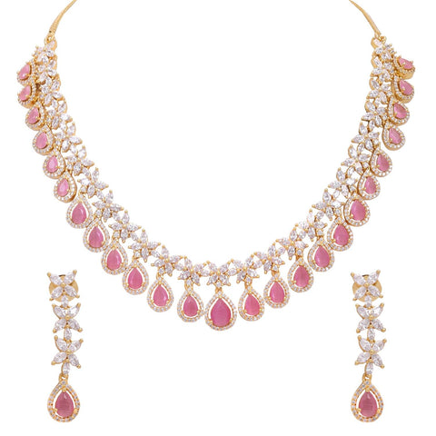 Delicate Handmade CZ Necklace Set Jewelry for Women - Perfect for Every Style