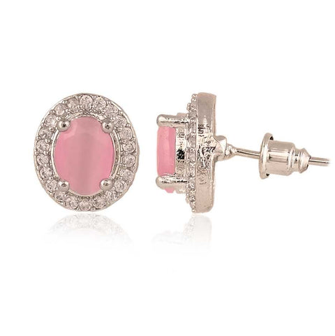 Effortless Glamour: The Best CZ Pink Stud Earrings for a Chic Look