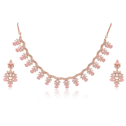 Exquisite CZ Necklace Set: Luxurious and Unique Jewelry for Women