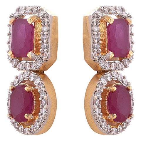 Stunning Handcrafted CZ Necklace Set - An Elegant Addition to Any Outfit