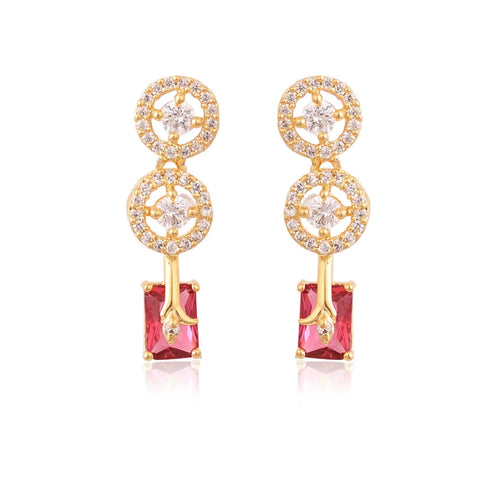 Graceful Handmade CZ Necklace Set - A Symbol of Elegance