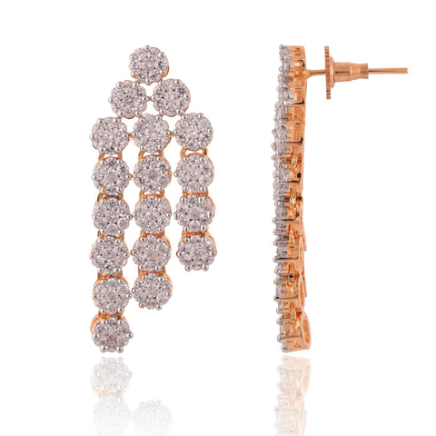 Classic Handmade CZ Necklace Set - Timeless Beauty