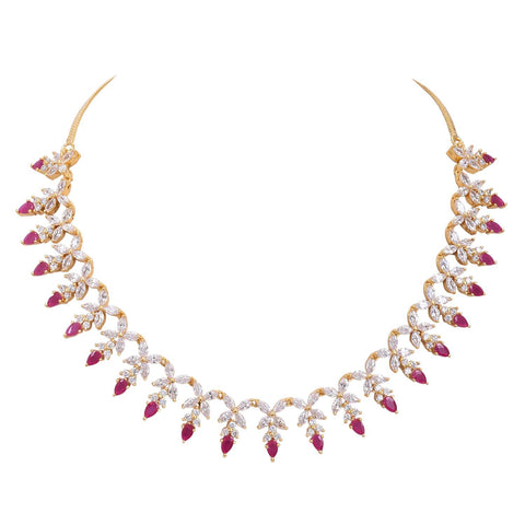 Sparkling CZ Necklace Set: Genuine and Classic Jewelry for Women
