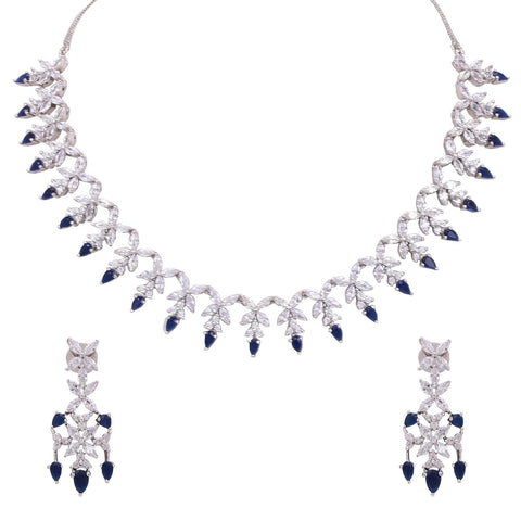 Delicate CZ Necklace Set: Elegant and Timeless Jewelry for Women