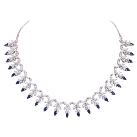 Delicate CZ Necklace Set: Elegant and Timeless Jewelry for Women
