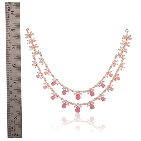 Pristine CZ Necklace Set: Exquisite and Gorgeous Jewelry for Women