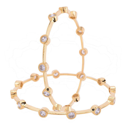 Rounded CZ Bangles
