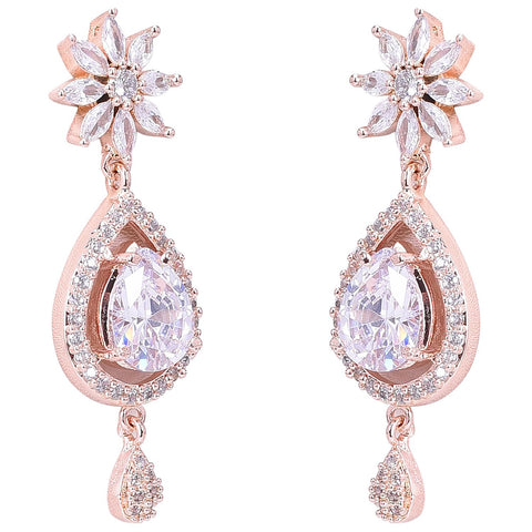 Charming Handcrafted Cubic Zirconia Necklace for Women