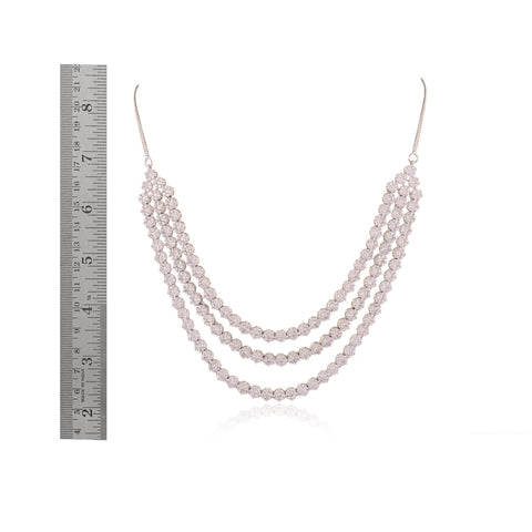 Fabulous Handmade CZ Necklace Set - For The Woman Who Has Everything