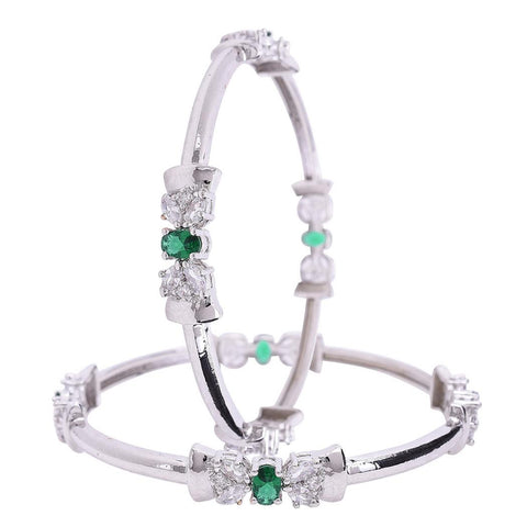 Dazzle in Designer CZ Bangles: Handmade with Love