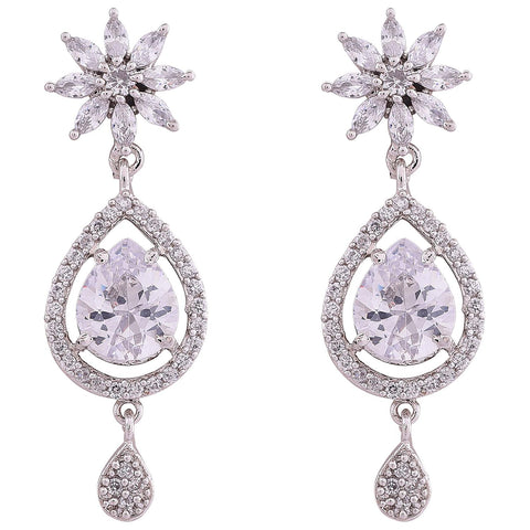 Graceful Handcrafted CZ Necklace for Women