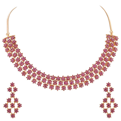 Enchanting Handmade CZ Necklace Set to Add Sparkle to Your Outfit