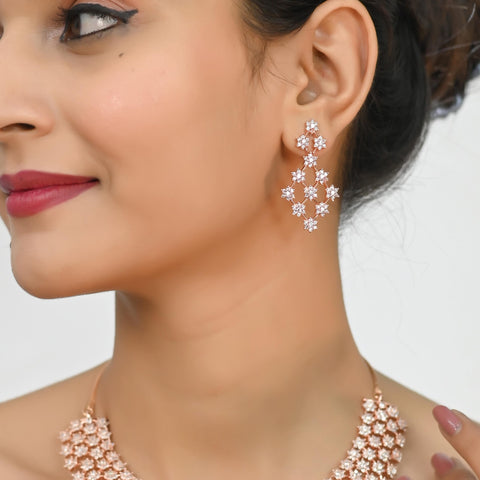 Gorgeous CZ Necklace Set for a Bold and Beautiful Statement