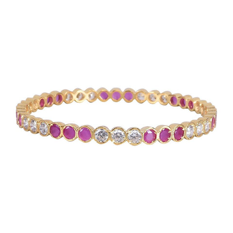 Sparkling Elegance: Designer Handmade CZ Bangles for Women
