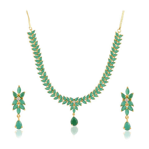 Timeless and Sophisticated Handmade CZ Necklace for Her