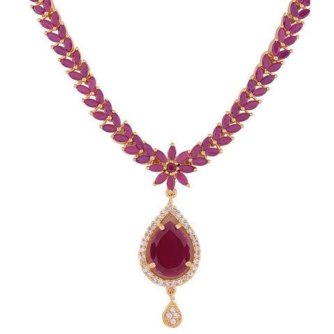 Intricate Handcrafted CZ Necklace for the Fashionable Woman