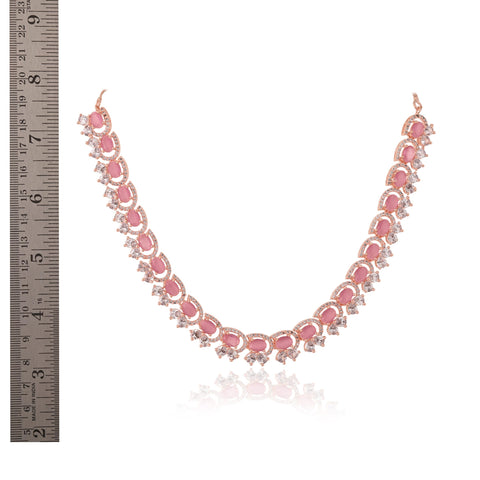 Unique and Elegant Design CZ Necklace for Women