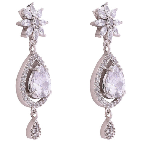 Graceful Handcrafted CZ Necklace for Women