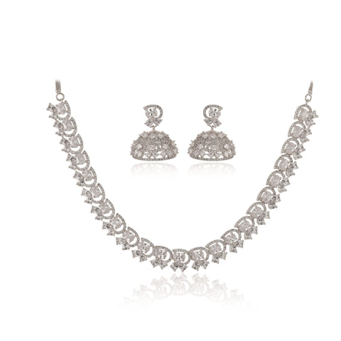 Luxurious and Eye-Catching Handmade CZ Necklace for Women