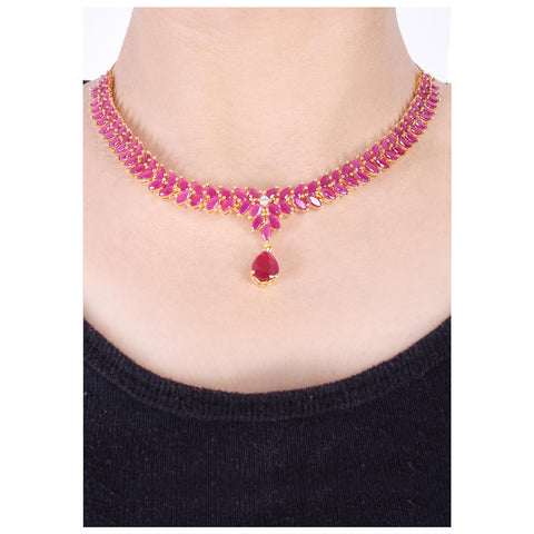 Sparkling CZ Necklace for the Glamorous Woman
