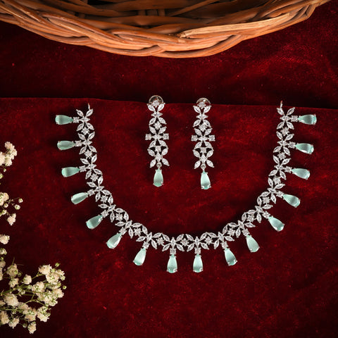 CZ Necklace Set