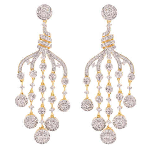 The Most Stylish CZ White Earrings for Women Who Love to Stand Out