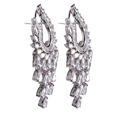 Sparkle and Shine: The Top Glamour White CZ Earrings for Women