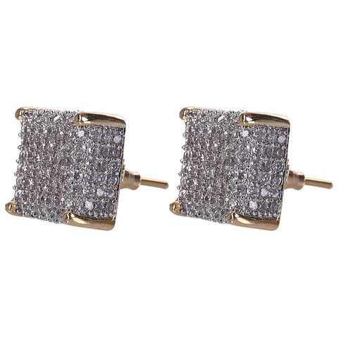 Gleaming CZ White Studs: A Radiant Accessory for the Discriminating Woman
