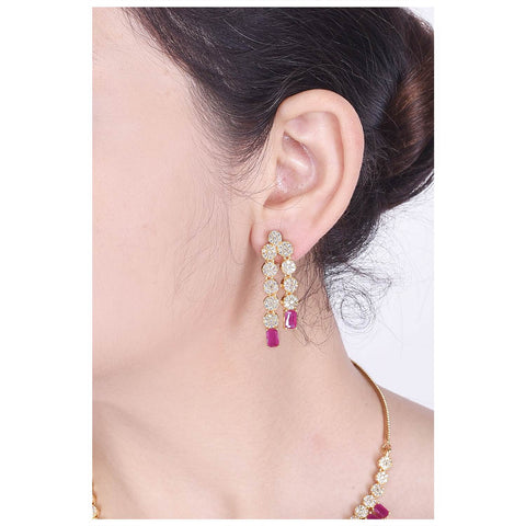 Handmade CZ Necklace Set Jewelry for Women - Timeless Elegance
