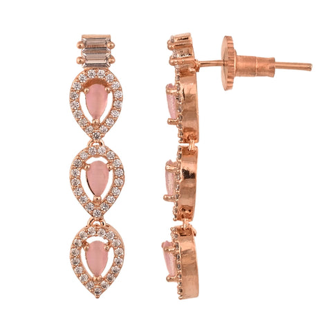 Embrace Your Beauty with this Handcrafted CZ Necklace Set