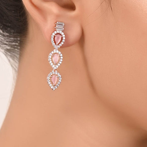 Embrace Your Beauty with this Handcrafted CZ Necklace Set
