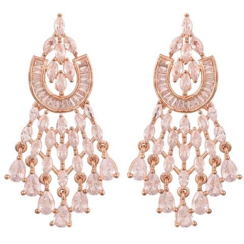 Dazzle in Style: CZ Necklace Set with Handcrafted Perfection