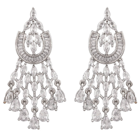 Dazzle in Style: CZ Necklace Set with Handcrafted Perfection