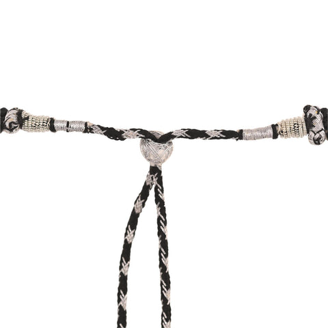 Semi-Precious Black Beads Necklace