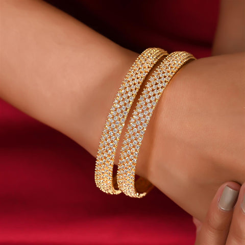 Handmade CZ Bangles: The Ultimate Statement Jewelry Piece