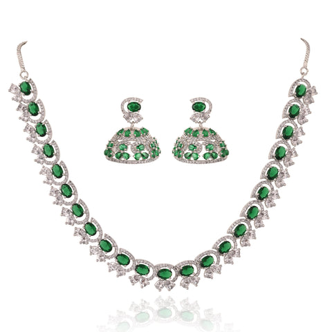Delicate and Exquisite Handcrafted CZ Necklace for Women