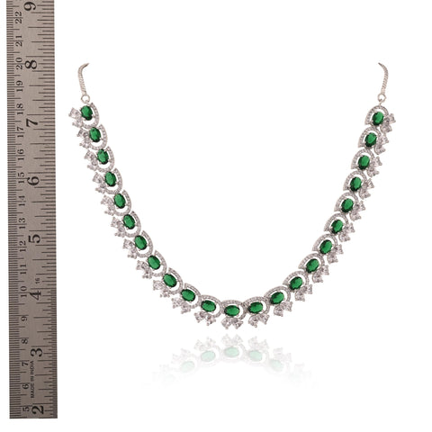 Delicate and Exquisite Handcrafted CZ Necklace for Women