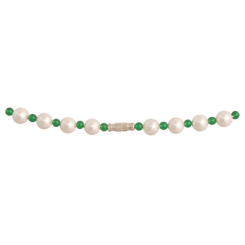 Exquisite Colorful Natural Pearl Single Line Necklace