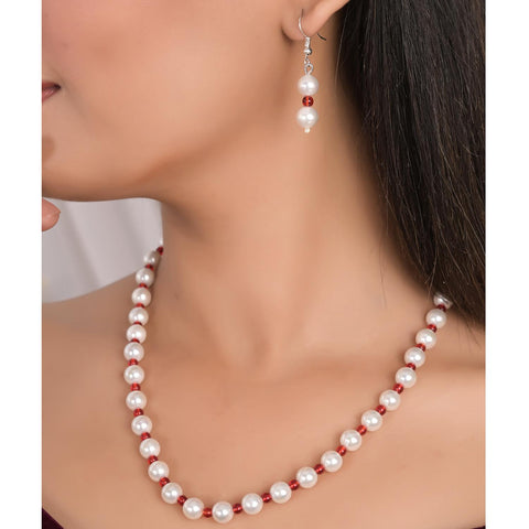 Exquisite Colorful Natural Pearl Single Line Necklace