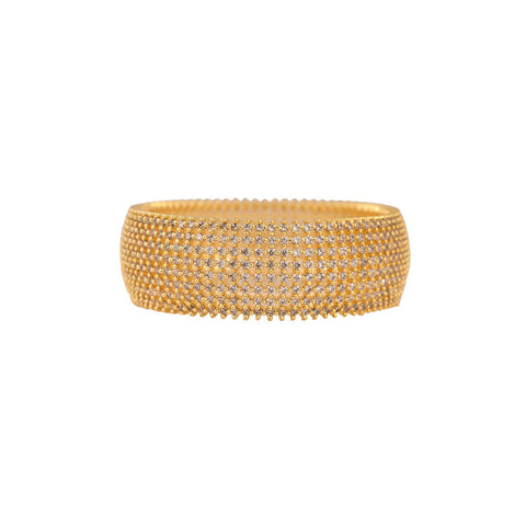 American Diamond CZ White Bold  Kada Bangles