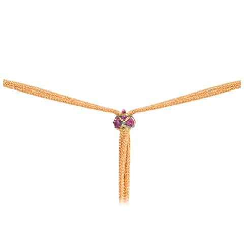 Matt Gold Plated Green Enamel Kundan Polki Drop Wedding Necklace Set With Earring