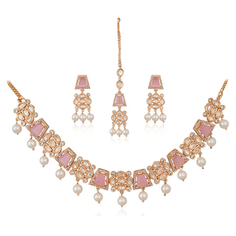 Rosie Nakshatra Kundan Wedding Necklace Set