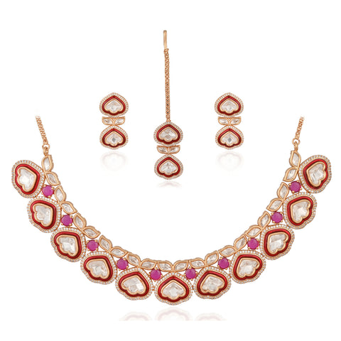 Rosie Menna Kundan Wedding Necklace Set