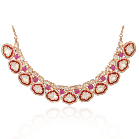 Rosie Menna Kundan Wedding Necklace Set