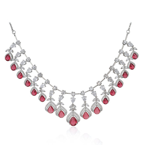 Timeless CZ Necklace Set for a Classic and Sophisticated Look