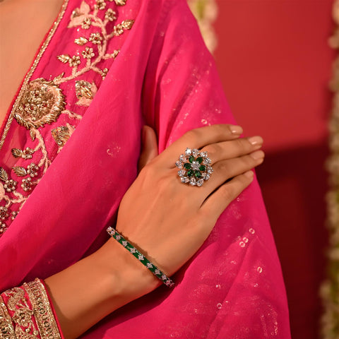Bling it on with Designer CZ Bangles: A Handcrafted Treasure