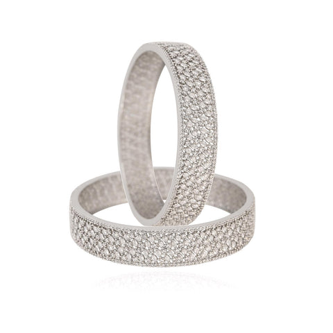Bling it on with Designer CZ Bangles: A Handcrafted Treasure