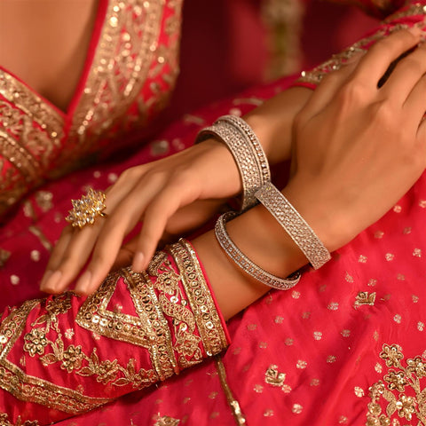 Bling it on with Designer CZ Bangles: A Handcrafted Treasure